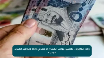 زيادة مفاجئة.. تفاصيل رواتب الضمان الاجتماعي 2025 ومواعيد الصرف الجديدة